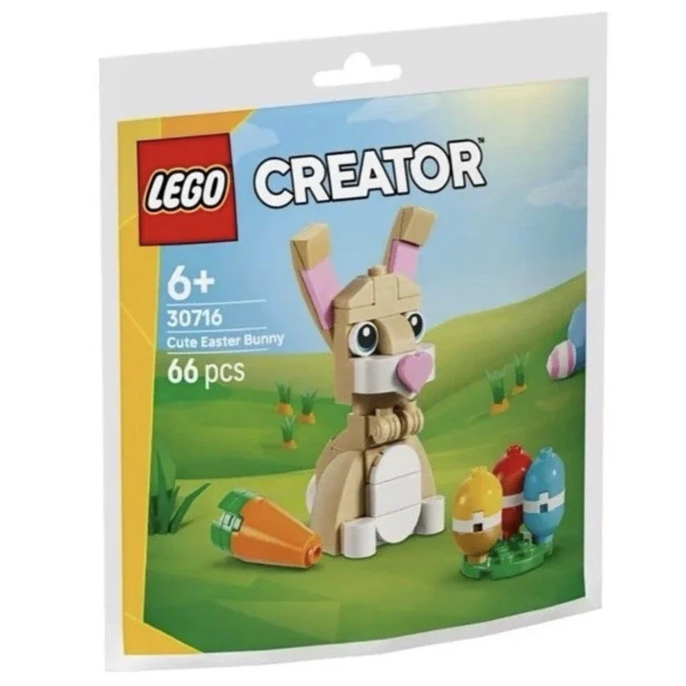 Lego Creator 30716 Cute Easter Bunny 66 Pieces Paperbag Set GWP Limited Edition